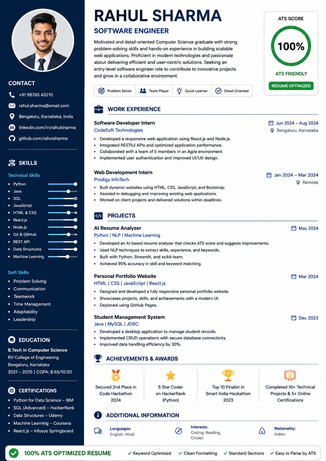 Premium ATS Resume